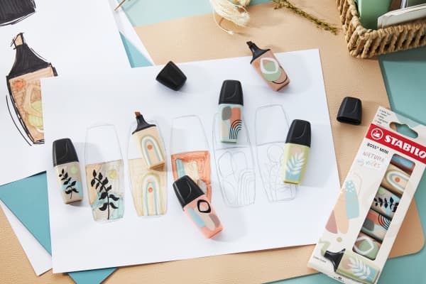 Boss Mini Nature vibes highlighter 6pcs