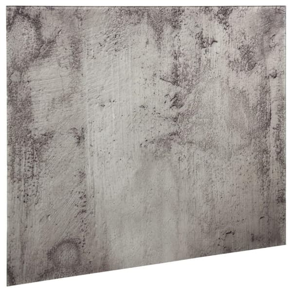 vidaXL Veggmontert magnetisk tavle glass 60x60 cm
