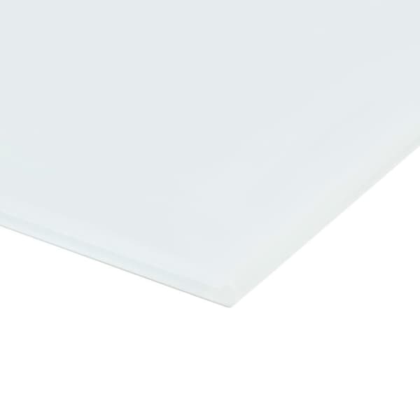 vidaXL vægmonteret magnetisk tavle 50x30 cm glas
