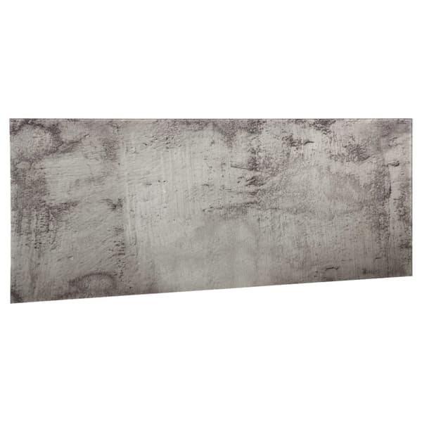 vidaXL væghængt magnettavle 60x20 cm glas