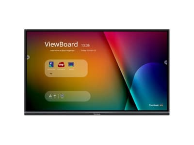 Viewsonic IFP7550-3, 190,5 cm (75"), 1666 x 945 mm, 350 cd/m², 1,073 miljardia väriä, 3840 x 2160 pikseliä, 4K Ultra HD