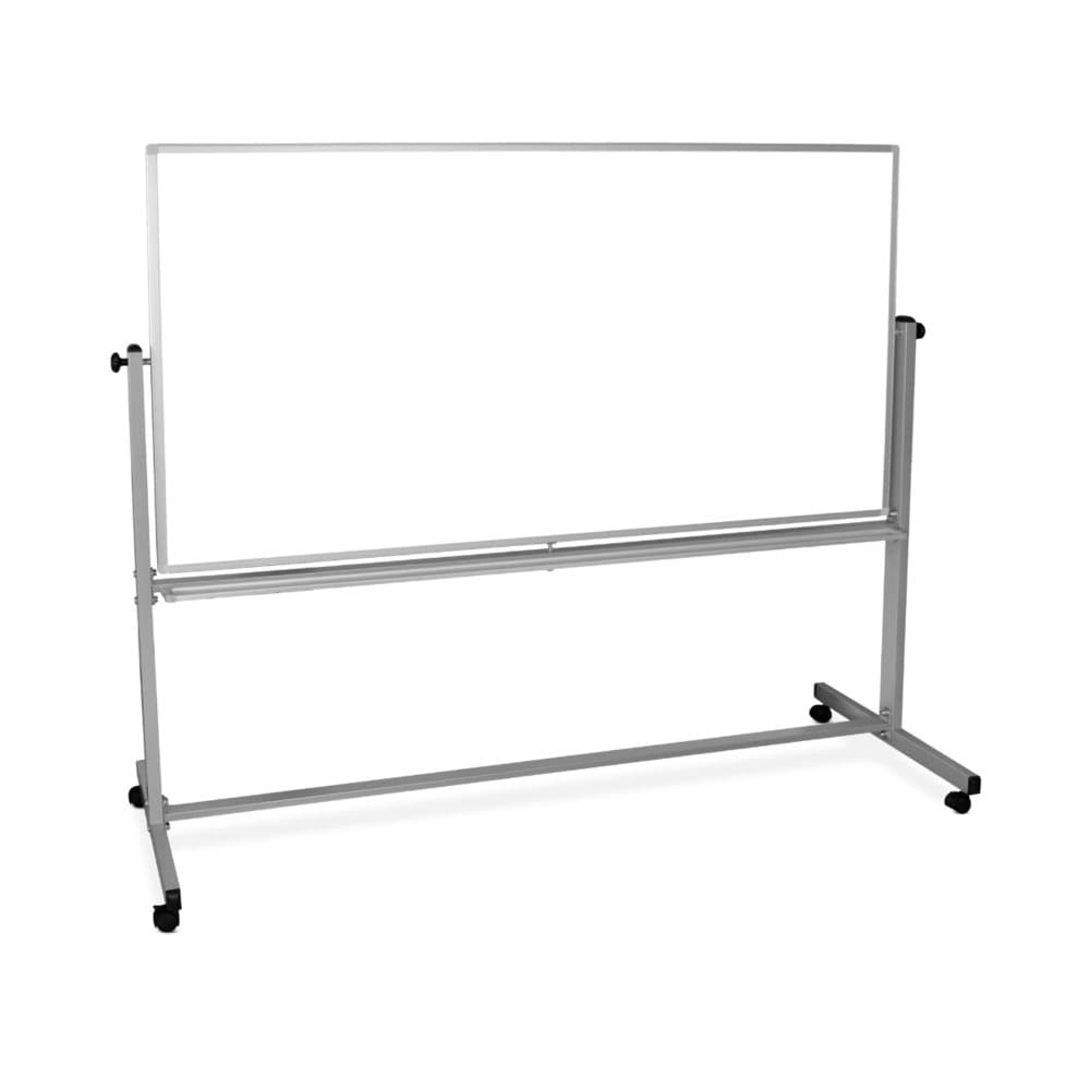 180cm x 100cm Tosidet Mobil Magnetisk Hvid Tavle