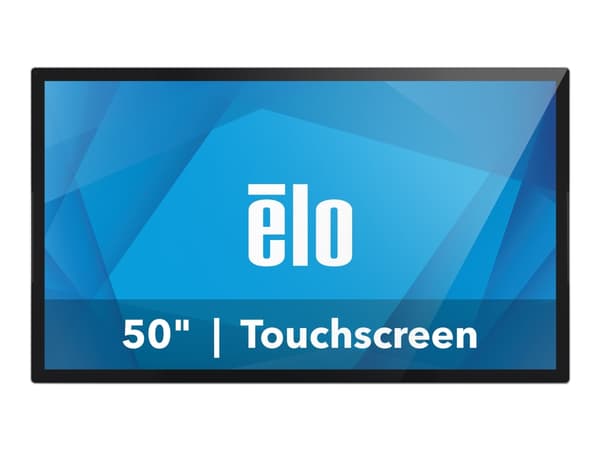 Elo 5053L - Commercial Grade - LED-skärm - 50" - öppen ram - pekskärm - 3840 x 2160 4K @ 60 Hz - 500 cd/m² - 4000:1 - 9.5 ms - 2xHDMI, DisplayPort, U
