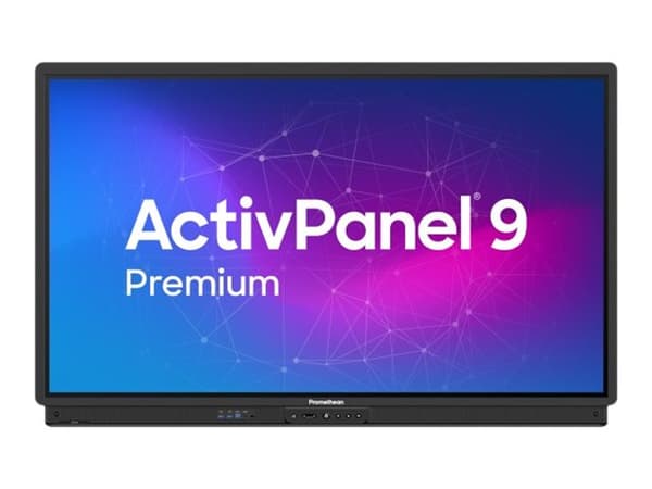 Promethean ActivPanel 9 Premium, 2,18 m (86"), 1895 x 1066 mm, 400 cd/m², 3840 x 2160 pikseliä, 4K Ultra HD, TFT