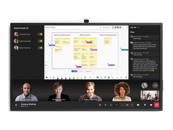 Microsoft Surface Hub 3 50", 127 cm (50"), 3840 x 2560 pixels, IPS, 3:2, Multi-touch, Windows