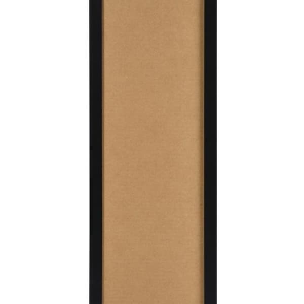 Veckoplaneringstavla Whiteboard - Svart Träram - 60x20 cm