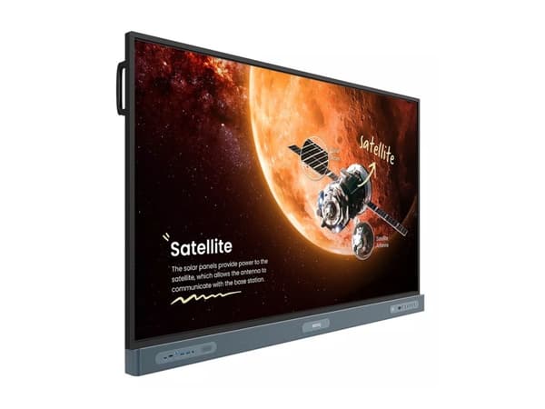 BenQ Board Pro RP6504 - 65" Diagonal klass RP04 Series LED-bakgrundsbelyst LCD-skärm - utbildning - med inbyggd interaktiv whiteboard, pekskärm (mult