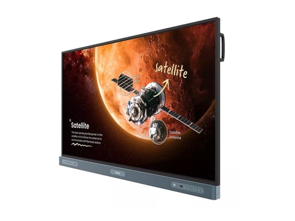 BenQ Board Pro RP6504 - 65" Diagonal klass RP04 Series LED-bakgrundsbelyst LCD-skärm - utbildning - med inbyggd interaktiv whiteboard, pekskärm (mult
