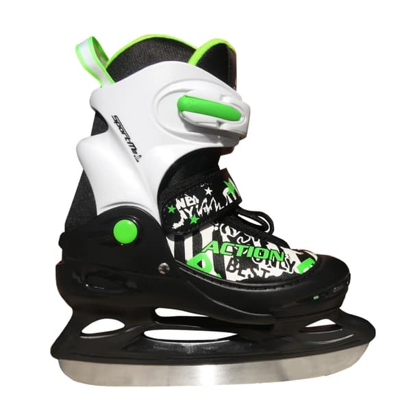 SportMe Skøjte Green (EU Size 34-37)
