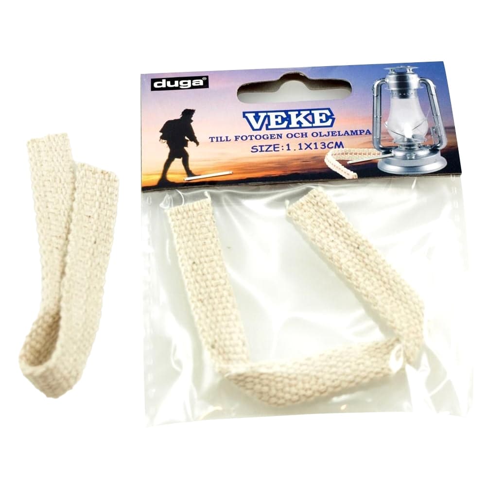 Veke till Fotogen och Oljelampa 1,1x13 cm - Lampveke