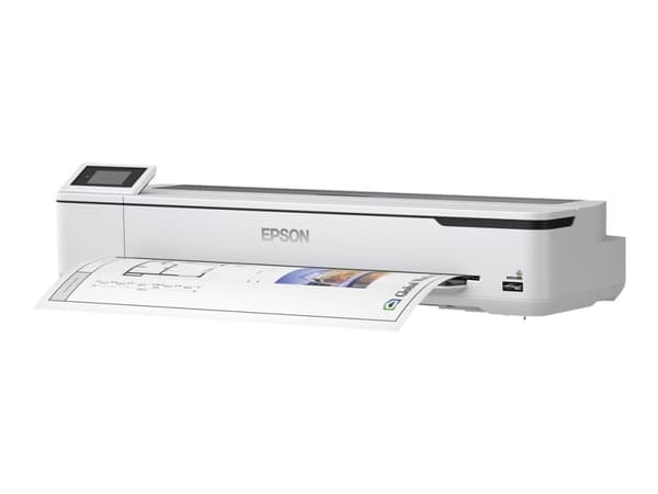 Epson SureColor SC-T5100N - 36" storformatskriver - farge - blekkskriver - Rull (91,4 cm) - 2400 x 1200 dpi - Gigabit LAN, Wi-Fi(n), USB 3.0 - kutter