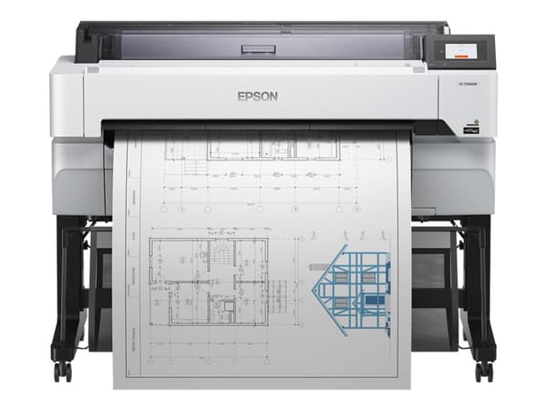 Epson SureColor SC-T5400M - 36" multifunksjonsskriver - farge - ink-jet - Rull (91,4 cm) (medie) - Gigabit LAN, Wi-Fi(n), USB-vert, USB 3.0
