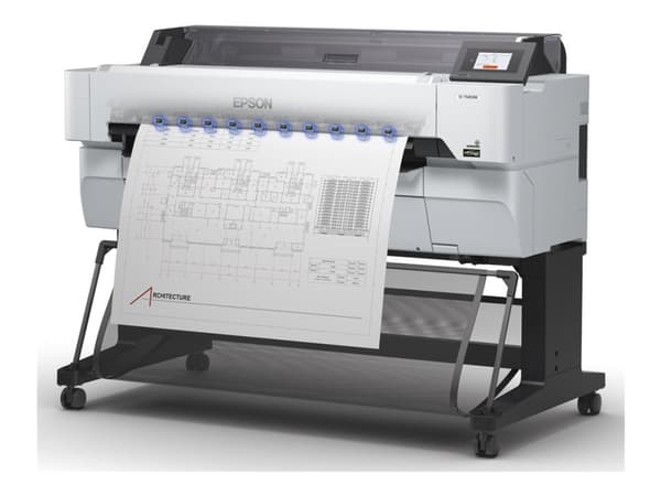 Epson SureColor SC-T5400M - 36" multifunksjonsskriver - farge - ink-jet - Rull (91,4 cm) (medie) - Gigabit LAN, Wi-Fi(n), USB-vert, USB 3.0