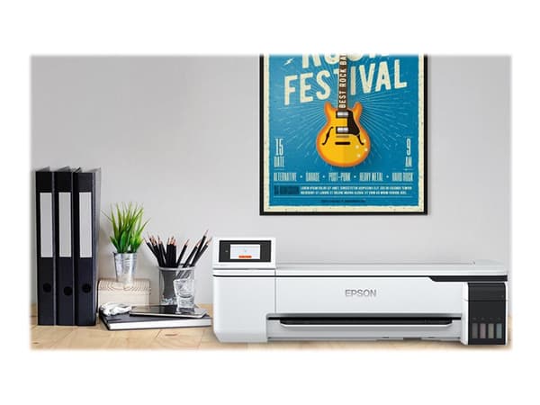 Epson SureColor SC-T3100x 220V, Mustesuihku, 2400 x 1200 DPI, ESC/P-R, HP-GL/2, HP-RTL, Musta, Syaani, Keltainen, Magenta, 140 ml, A1 (594 x 841 mm)