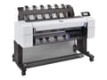 Miniatyrbild 4 av 5: HP DesignJet T1600dr - 36" storformatsskrivare - färg - bläckstråle - Rulle (91,4 cm x 91,4 m), 914 x 1219 mm - 2 400 x 1 200 dpi - upp till 3 sidor/