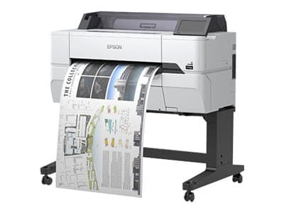 Epson SureColor SC-T3405 - Med stativ - 24" storformatsskrivare - färg - bläckstråle - Rulle A1 (61,0 cm) - 2 400 x 1 200 dpi - Gigabit LAN, Wi-Fi(n)