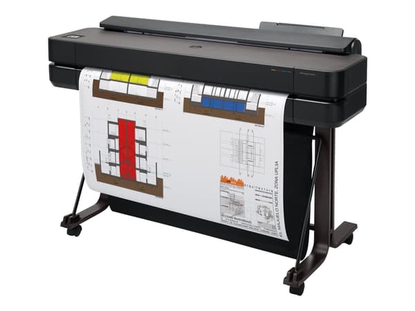 HP Designjet T650 36-in -tulostin, Lämpömustesuihkutulostin, 2400 x 1200 DPI, CALS G4, HP-GL/2, HP-RTL, JPEG, URF, Musta, Syaani, Magenta, Keltainen,