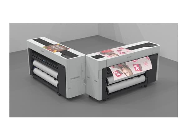 Epson SureColor SC-T3700E - 24" storformatsskrivare - färg - bläckstråle - Rulle (61 cm) - 2 400 x 1 200 dpi - 2.64 pin - upp till 130 m2/h (mono)/ u