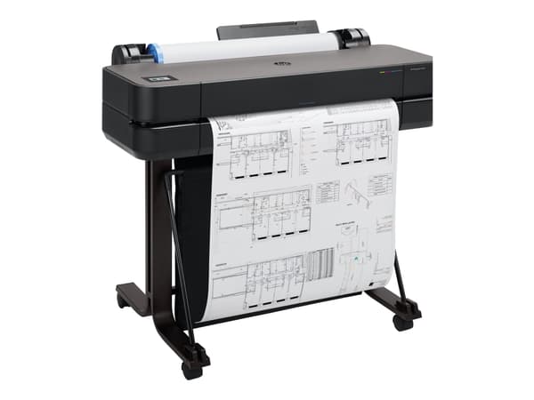 HP DesignJet T630 - 2025 Edition - 24" storformatsskriver - farge - ink-jet - Rull A1 (61,0 cm x 45,7 m), A1, ANSI D - 2400 x 1200 dpi - inntil 0.5 m