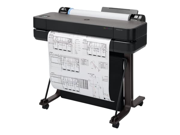 HP DesignJet T630 - 2025 Edition - 24" storformatsskriver - farge - ink-jet - Rull A1 (61,0 cm x 45,7 m), A1, ANSI D - 2400 x 1200 dpi - inntil 0.5 m