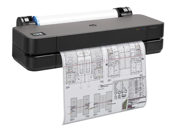 HP DesignJet T250 - 24" storformatsskriver - farge - ink-jet - A1, ANSI D - 2400 x 1200 dpi - inntil 0.5 min/side (mono) / inntil 0.5 min/side (farge