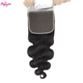 Miniatyrbild 2 av 2: Body Wave Lace Closure, 20 till 24 tum,5x5 Stängning Endast, 18tum