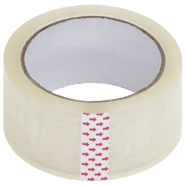 vidaXL Pakkausteippi 72 kpl läpinäkyvä 48 mm x 66 m
