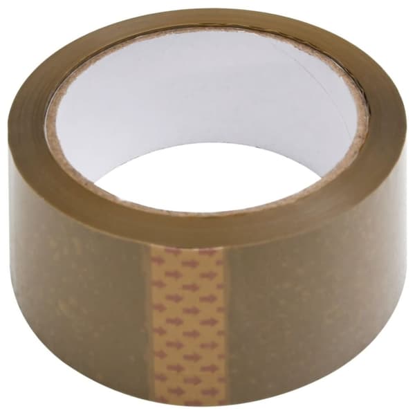 vidaXL Pakkausteippi 12 kpl ruskea 48 mm x 66 m