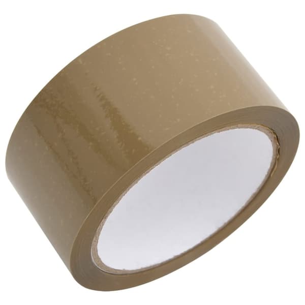 vidaXL Pakkausteippi 12 kpl ruskea 48 mm x 66 m
