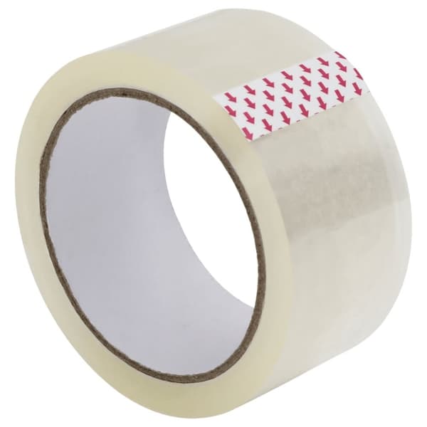 vidaXL Emballasjetape 72 stk gjennomsiktig 48 mm x 66 m