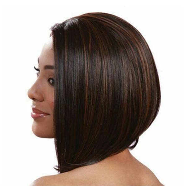 Hair Extensions/Wigs - Neck-length - Light/Dark Brown