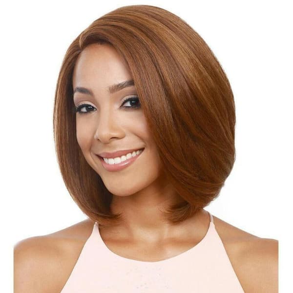 Hair Extensions/Wigs - Neck-length - Light/Dark Brown