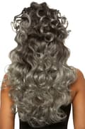 Pikkukuva 2 / 3: Long Curly Wispy Bang Wig Grey Peruukki
