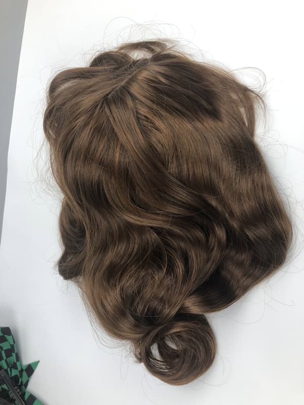 INF Elegant lang parykk for kvinner, superlett og pustende Model 2