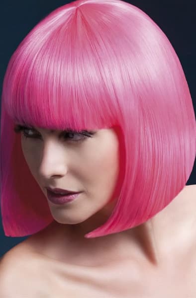 Fever Elise Wig Neon Pink Parukk