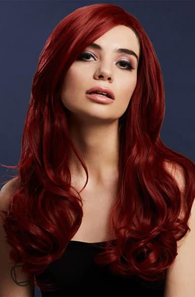 Fever Khloe Wig True Blend Ruby Red Parukk