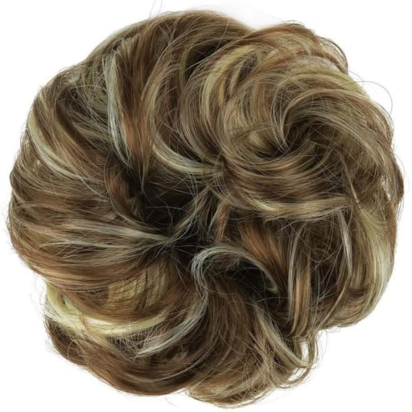 SHOP-STORY - Justerbar Magic Chignon Ash Brown Melange