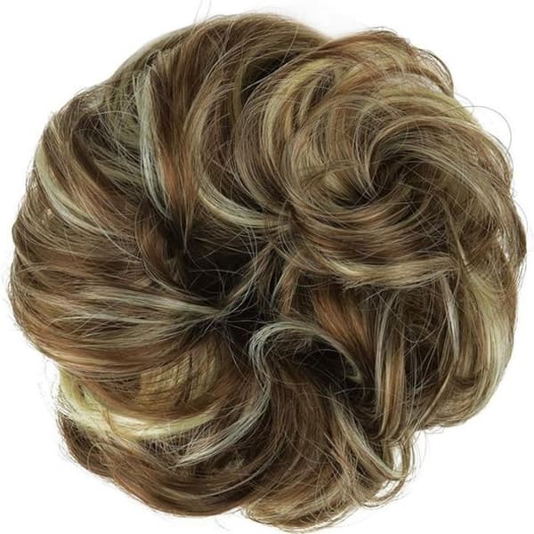 SHOP-STORY - Justerbar Magic Chignon Ash Brown Melange