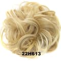 Miniatyrbild 1 av 2: Scrunchy Wavy Scrunchie, Voluminous Updo Hair Bull Extensions, Hästsvans Hårstycke Blond P08836