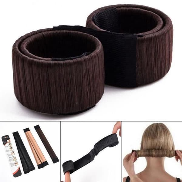 Kvinnligt hår smink munk Gammal skum franska twist Magic DIY Tool Bull Maker