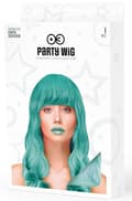 Miniatyrbild 2 av 2: Party Wig Long Wavy Turquoise Hair Peruk