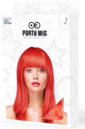 Pikkukuva 2 / 2: Party Wig Long Straight Red Hair Peruukki