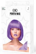 Miniatyrbild 2 av 2: Party Wig Short Straight Purple Hair Peruk
