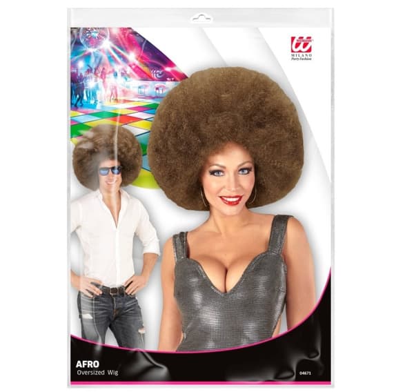 Parykk Afro stor