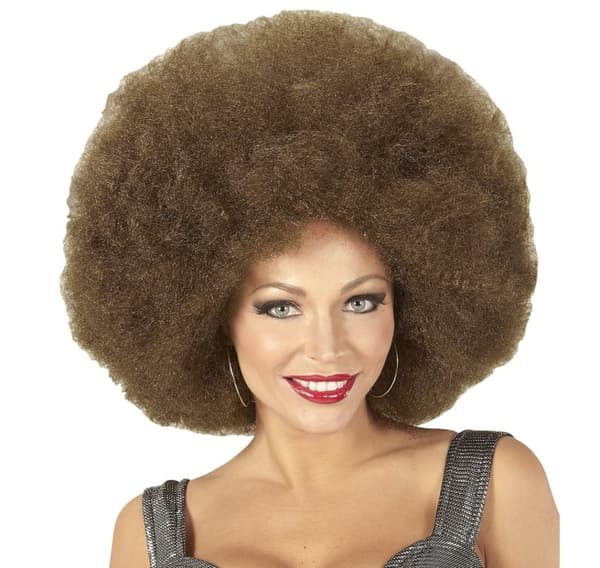 Parykk Afro stor
