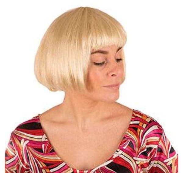 Kort parykk (blond)