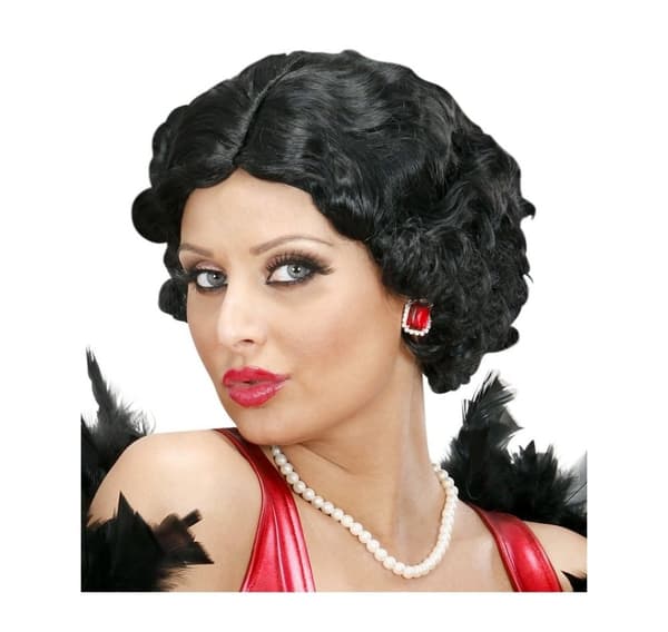 Parykk Betty (svart)