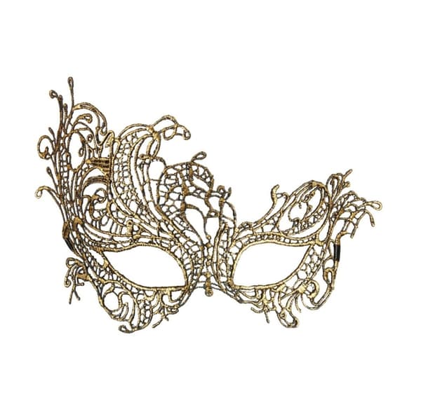 Maske Antik guld barok