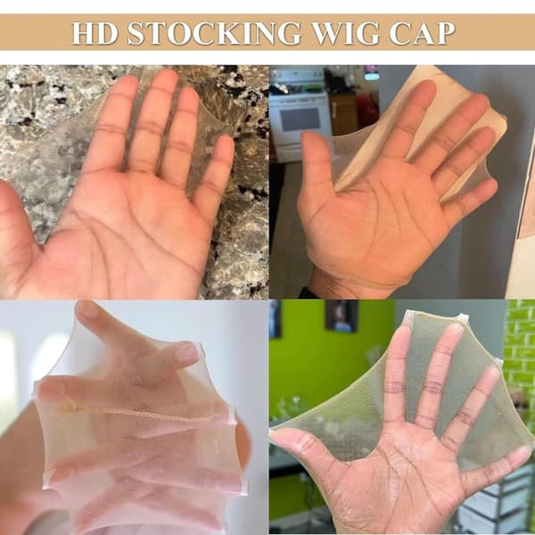 INF Elastinen peruukkimyssy peruukien tekoon, HD-pitsiperuukkimyssy