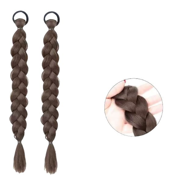 INF Par hestehale extensions - Naturligt udseende clip-in hårstykker